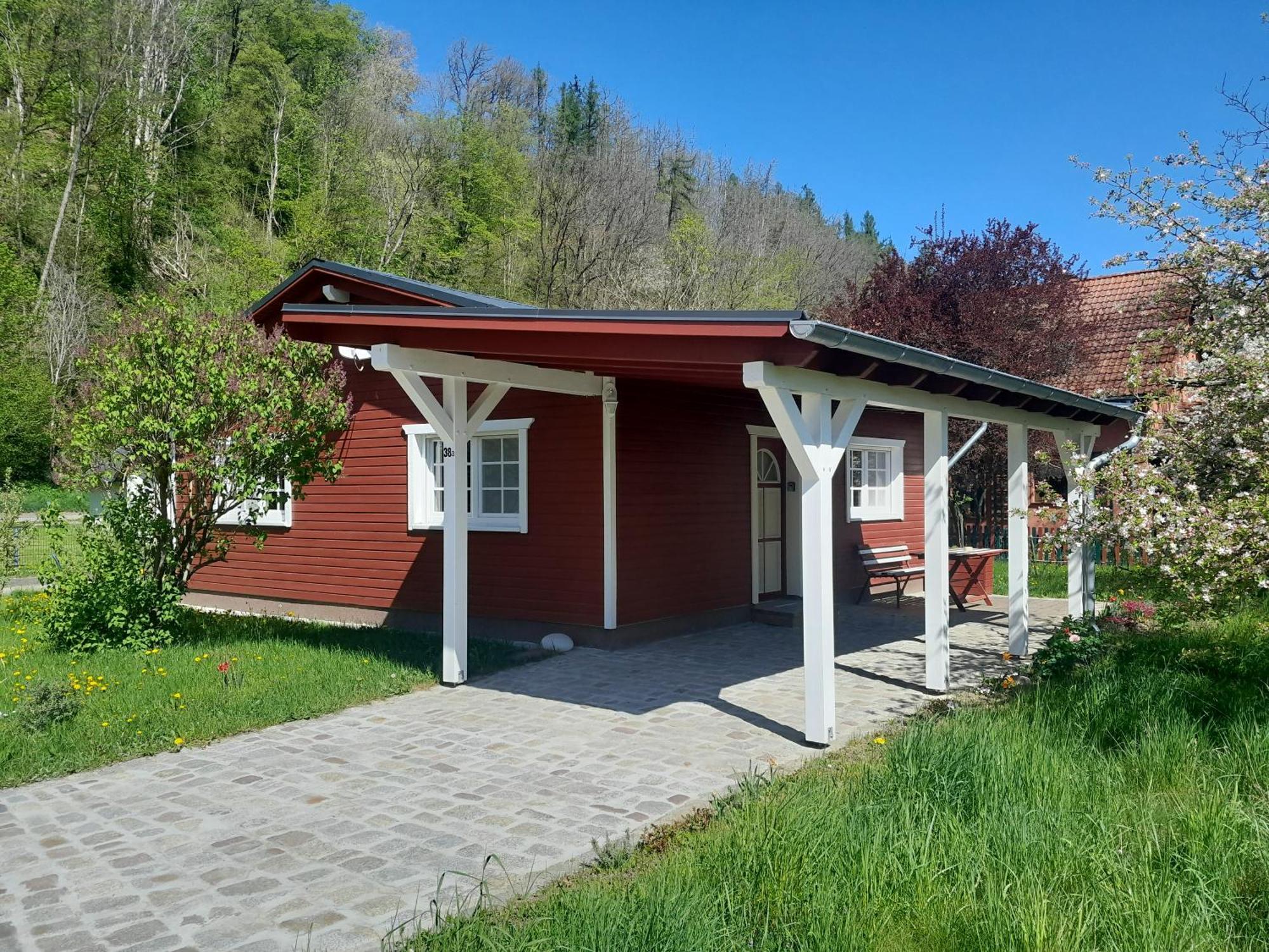 Ferienhaus Am Wald Wippra Экстерьер фото